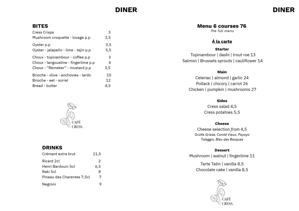Diner Amsterdam Noord