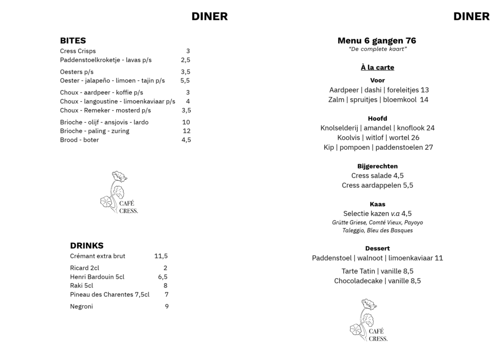 Diner Amsterdam Noord